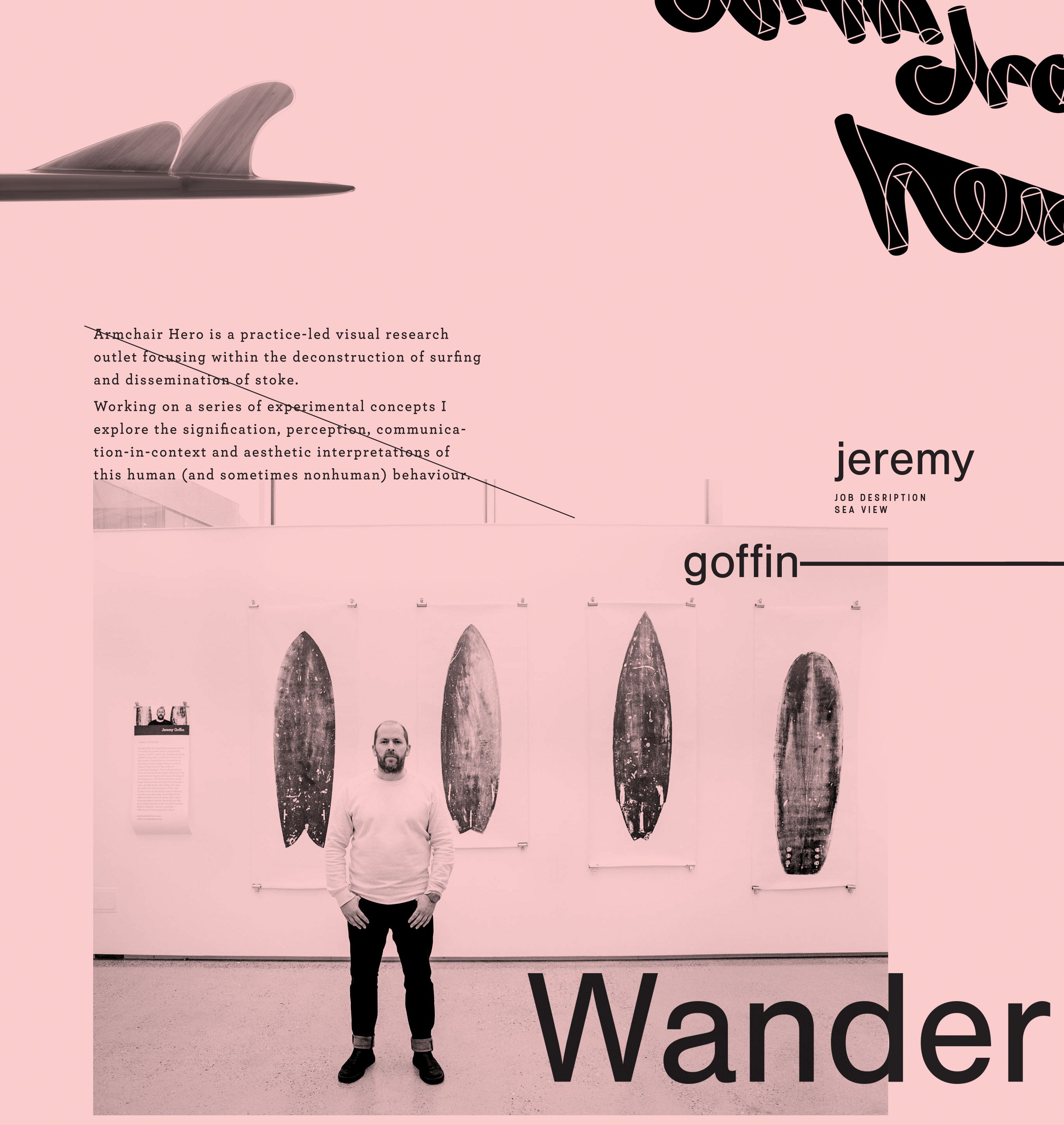 Creative happenings refracted through the lens of the North Sea surfing culture